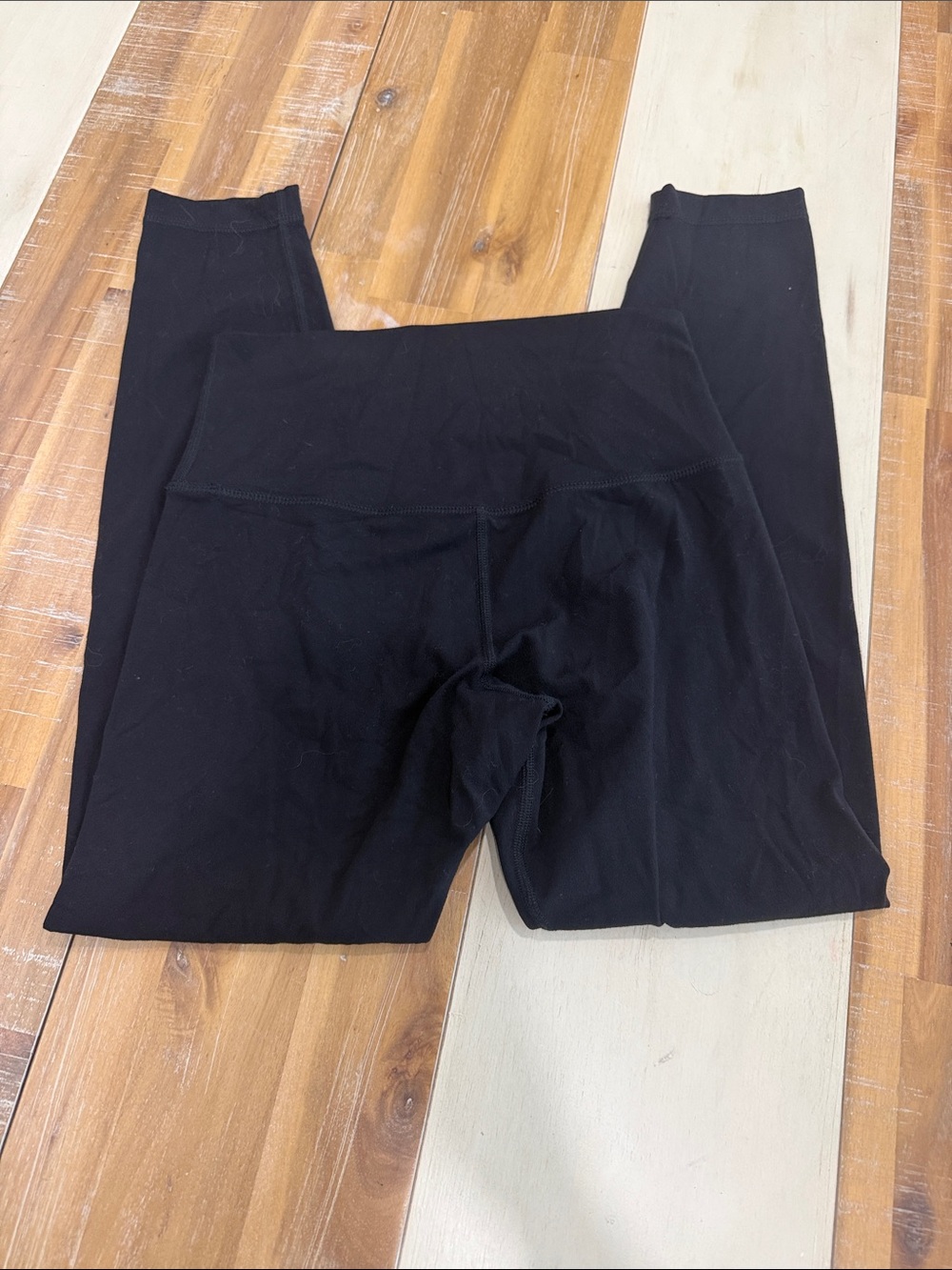 Love Tree Black High-Waist Stretch Leggings